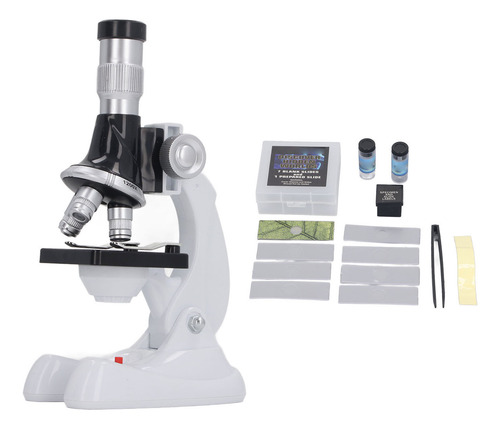 Kit De Microscopio Educativo Para Niños 100x 600x 1200x