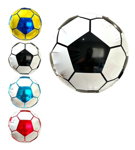 Globo Pelota Futbol 18'' - Pack X 10 Uni