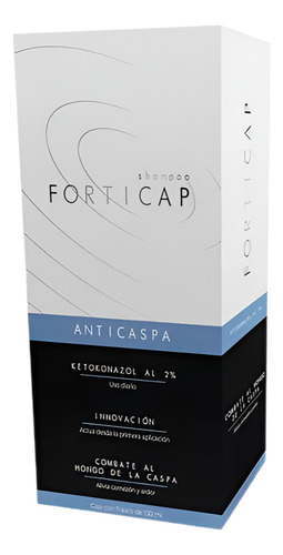 Pack 2 Shampoo Forticap Anticaspa 130ml C/u Ketoconazol 2