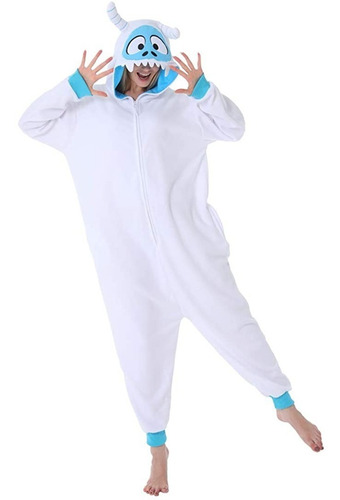 Disfraz Pijama De Abominable Hombre De Las Nieves Pie Grande Yeti Gorila Chango Simio Chimpance Para Adultos Damas Unisex Mujer Hombres Envio Gratis