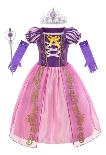 Disfraz De Princesa Para Niña  Carnaval  Cosplay  Fiesta