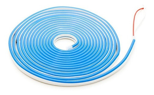Rollo Led Neon Ultra Brilloso 5 Mtr 12v Flexible Azul
