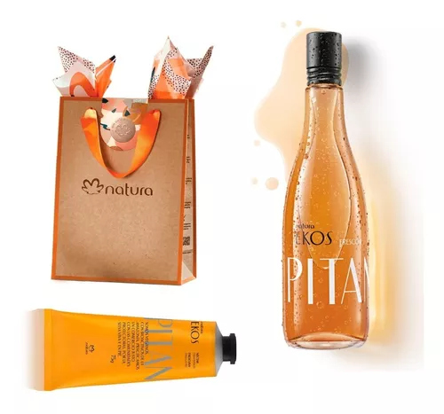 Kit Natura Regalo Ekos Pitanga Frescor 150ml + Crema + Bolsa