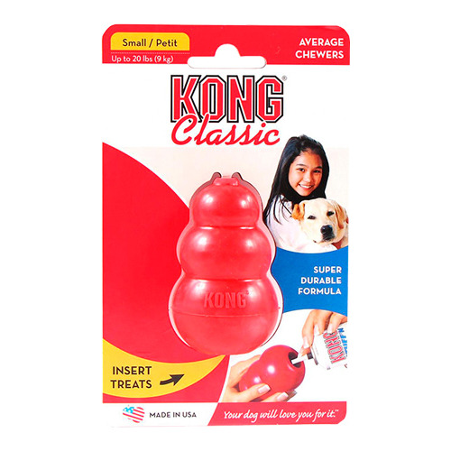 Juguete Para Perro Kong Classic Small -caucho Natural-