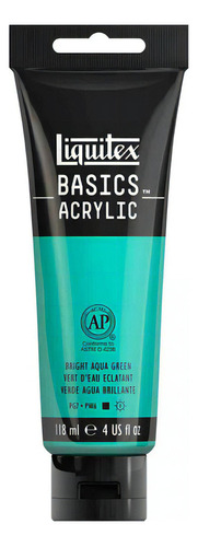 Tinta Acrílica Liquitex Basics 660 Bright Aqua Green 118ml