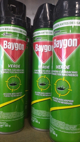 Baygon Verde Contra Insectos Rastreros 360cc