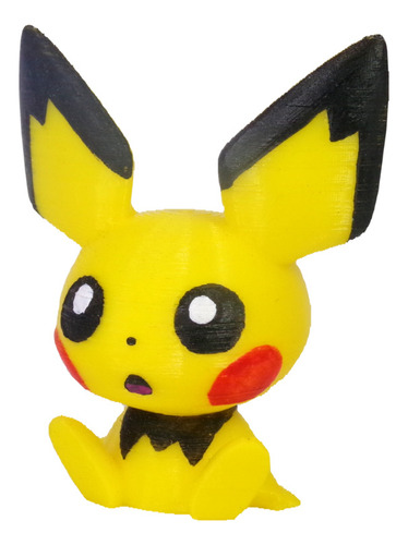 Pichu Pokémon De Colección En Impresión 3d