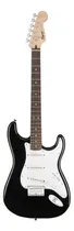 Comprar Guitarra eléctrica Squier by Fender Bullet Stratocaster HSS de álamo\u002Ftilo black poliuretano brillante con diapasón de laurel