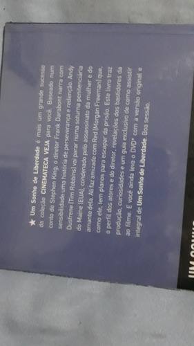 Livro Dvd Um Sonho De Liberdade+ À Espera De Um Milagre Va17