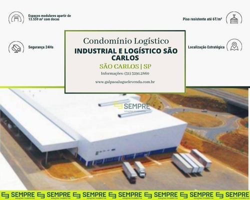 Imagem 1 de 16 de Galpão Para Alugar Em São Carlos/sp - Ga1335