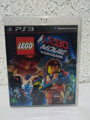 Jogo The Lego Movie Vídeo Game Ps3 M Fisica Completo R$65