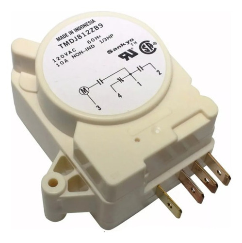 Temporizador 64484483 110v Rf Electrolux Df34/35/36/37df38a