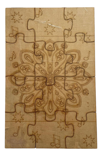 Rompecabezas Personalizado En Mdf