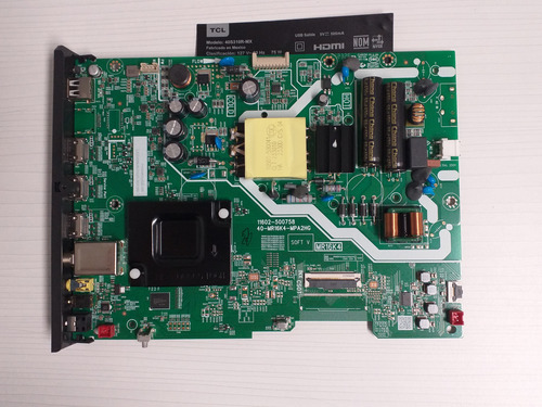 Tarjeta Main Para Pantalla Tcl 40s310r-mx (Usado)