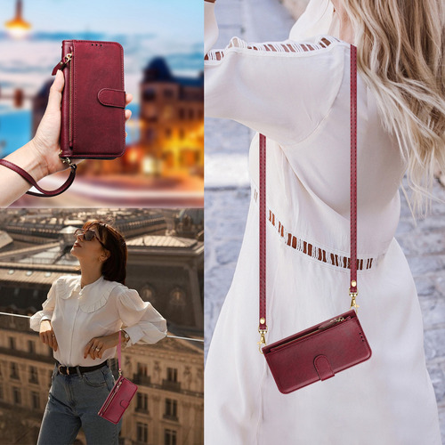 //funda Tipo Cartera Con Correa Para Honor X9c 5g/magic 7 Lite