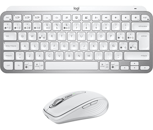 Combo Logitech Teclado  Mx Keys Mini + Mouse Mx Anywhere 3 