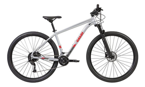 Mountain Bike Caloi Explorer Comp Aro 29 18v Shimano Alivio Cor Cinza Tamanho do quadro 17