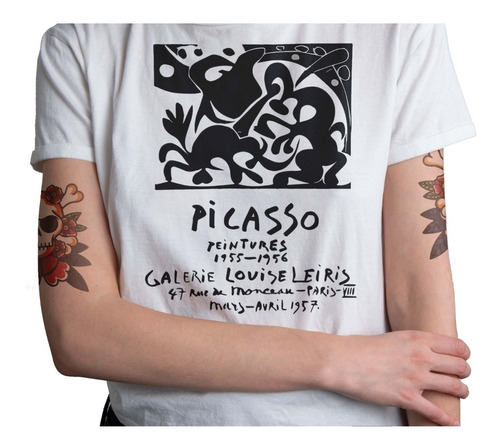 Polera Picasso Pablo Arte Artista Moda Hombre Mujer 1