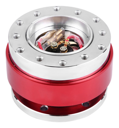 Volante Universal Rojo 12# Red Car Quick Release Hub