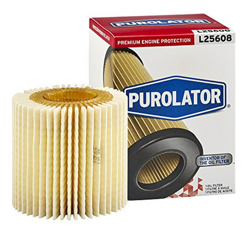 Cartucho Del Filtro De Aceite Purolator L25608 Protección Pr