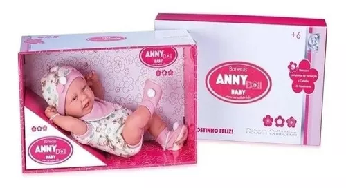 ANNY DOLL BABY MACACÃO, Cotiplas, 2442, Rosa : : Brinquedos e  Jogos