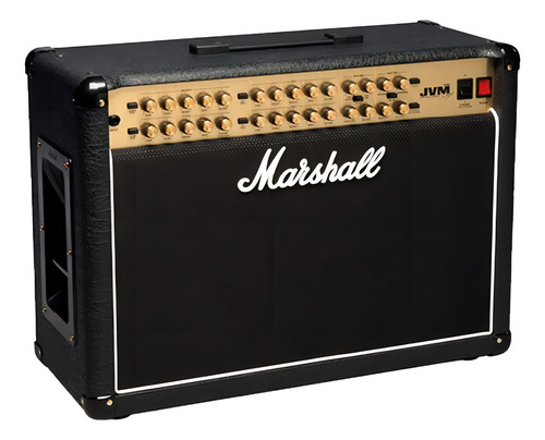 Amplificador Marshall JVM JVM410C Valvular para guitarra de 100W cor preto/dourado 220V