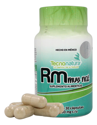 Rm Muy Nat 30 Cápsulas Tecnonatura Sabor Sin Sabor