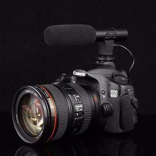 Micrófono direccional profesional para cámaras de videocámara DSLR