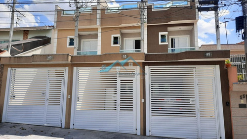 Imagem 1 de 15 de Sobrado Para Venda Em Santo André, Parque Erasmo Assunção, 3 Dormitórios, 1 Suíte, 1 Banheiro, 2 Vagas - So00102_1-1647757