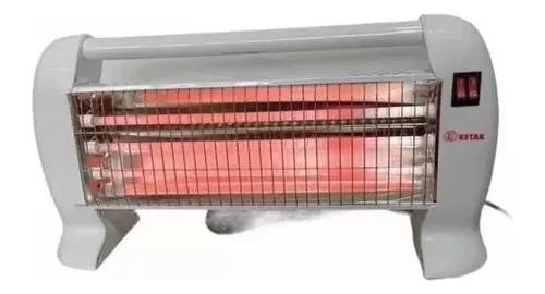Calefactor Portátil Para Invierno De 1500w Halogeno
