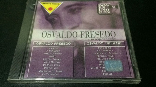 Osvaldo Fresedo 2 En 1  Cd Nuevo Cerrado Usa