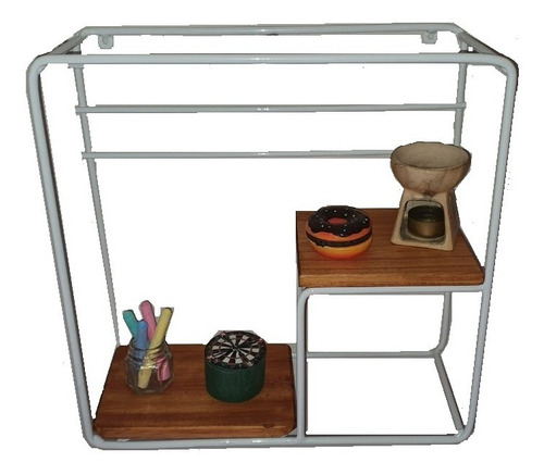Repisa Moderna Pared Minimalista 37x37 X 14 Cm.prof.