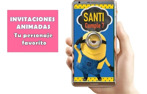 Video Invitación Los Minions