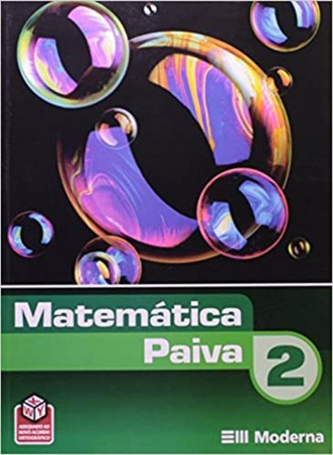 Matematica - Paiva - Ensino Medio - 2 Ano - Vol 2, De Paiva, Manoel. Editora Moderna - Didatico, Capa Mole Em Português