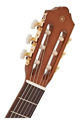 Imagen 3 de 3 de Guitarra criolla clásica Yamaha C70 para diestros natural brillante