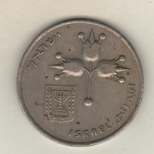 Israel Moneda De 1 Lira Año 1974 Km 47.1 - Xf