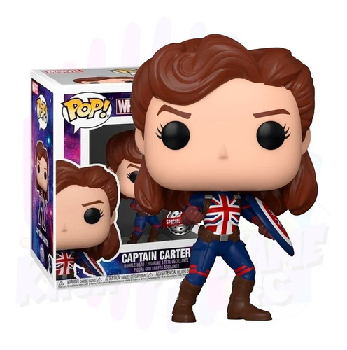 Funko Pop! What If..?anything Goes: - Capitain Carter #875
