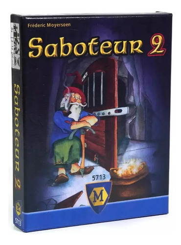 Juego De Mesa Saboteur 2 Clásico En Inglés Cartas Rol Oculto