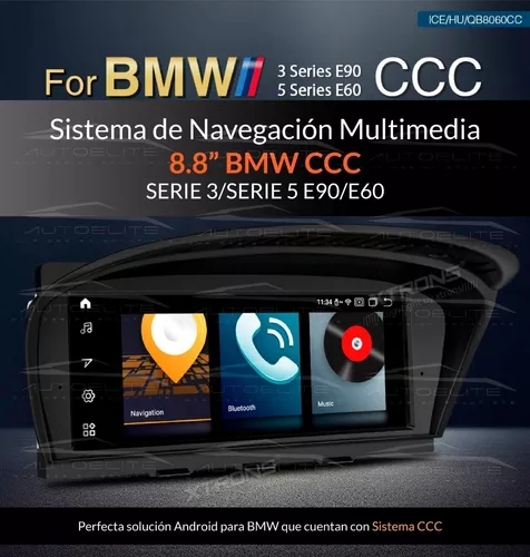 Pantalla (8.8 pulgadas) CarPlay / Android Auto para automóviles BMW serie 3  E90 / E91 / E92 / E93 (2005 - 2012) sin pantalla original - Car Solutions