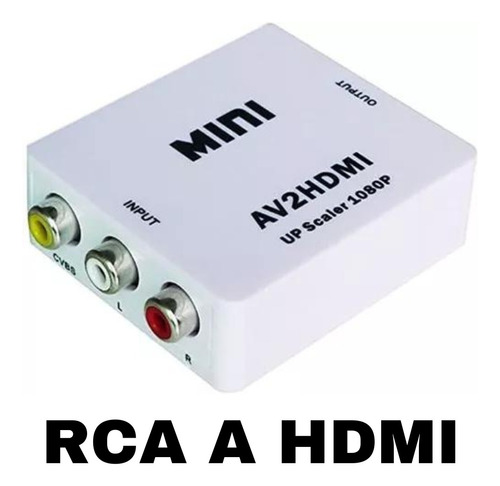 Convertidor Adaptador De Rca A Hdmi  Chacao