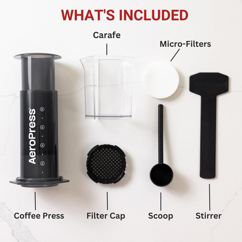 Prensa De Café Xl El Método De Preparación 3 En 1 Aeropress