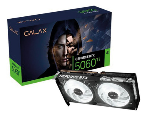 Placa De Vídeo Galax Rtx5060 Ti 16gb Gddr7 128bits 1-click