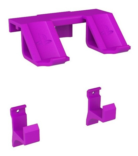 Imagen 10 de 10 de Soporte Muro Ps4 Slim + Un Soporte De Control