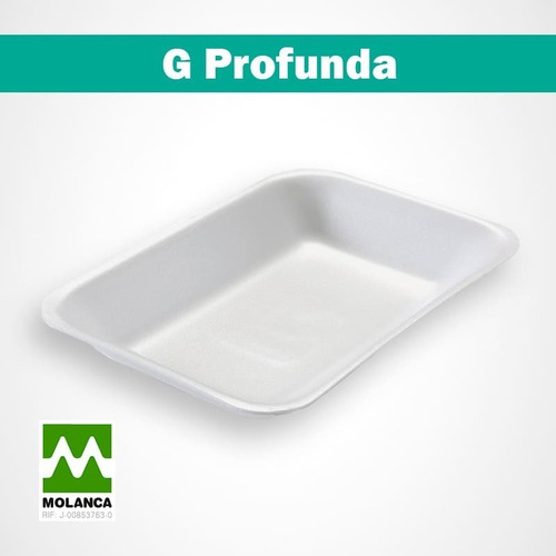 Imagen 1 de 2 de Bandeja G Profunda/honda Molanca - 50 Und
