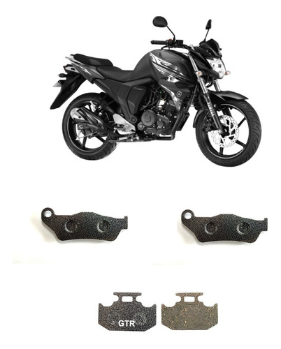 Kit Balata Delantera Y Trasera Fz25 Fz250 2018-2019-2020 