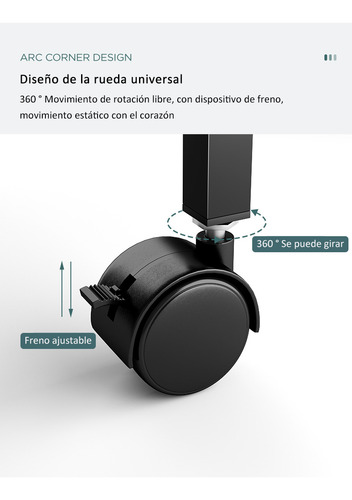 Estante Multiuso Almacenamiento Minimalista 3 Niveles Ruedas