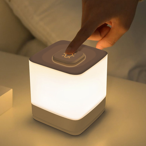 Luz De Escritorio Pequeña Recargable En Forma De Y Night Lig