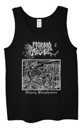Polera Musculosa Morbid Angel Unholy Blasp Metal Abominatron