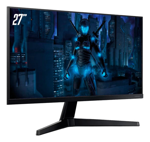 Monitor Gamer 27'' Fhd Freesync T350 Azul Escuro Samsung Cor Azul-escuro/Cinza 100V/240V