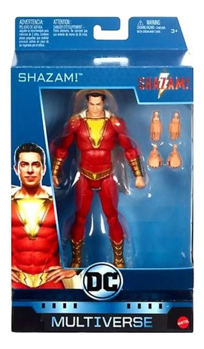 Figura Shazam Dc Multiverse 16 Cm.